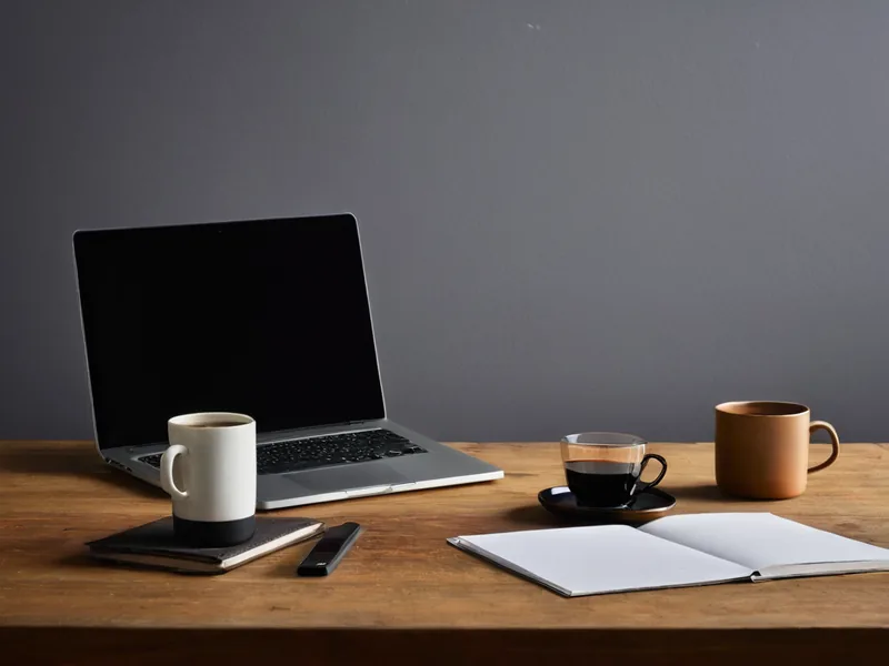 Primo piano di mani sulla tastiera con dashboard sullo schermo